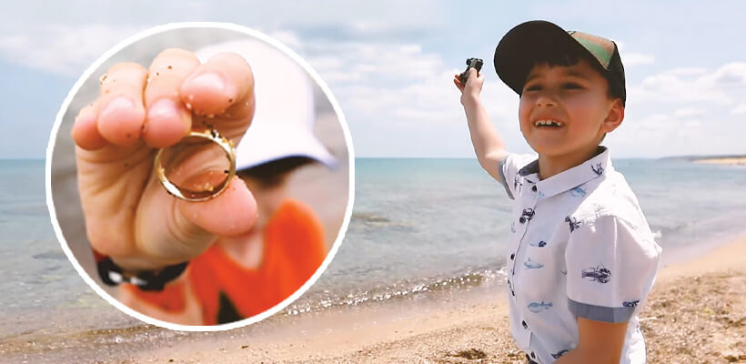 The most fun way to introduce kids to metal detecting...