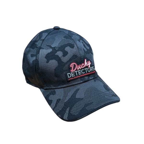 Duchy Detectors Dark Grey Camo Baseball Cap